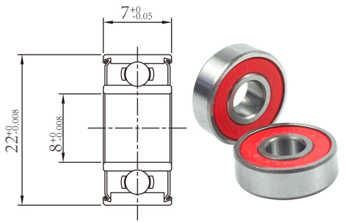 608 bearing size 