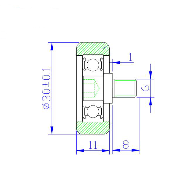  Screw Pulley Bearing