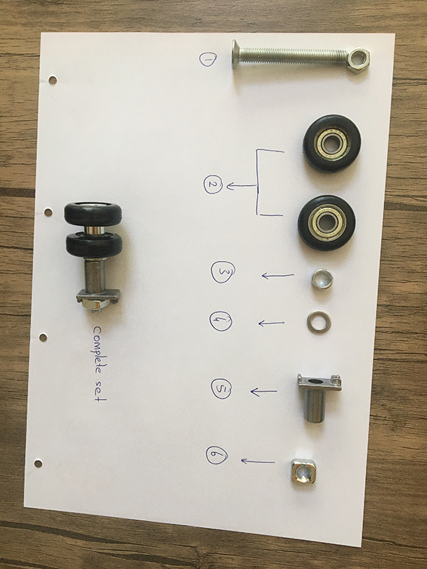 window sliding set