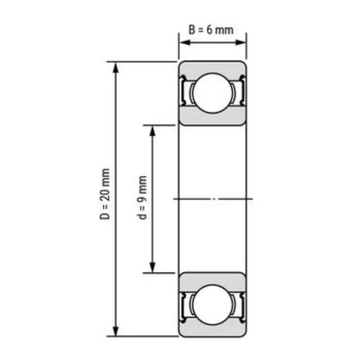 699-ZZ Bearing Specification 